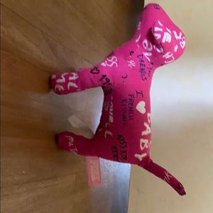 Pink Victoria secret dog